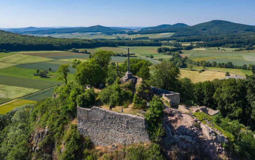 Burgruine Haselstein, Nüsttal, Germany, Germany